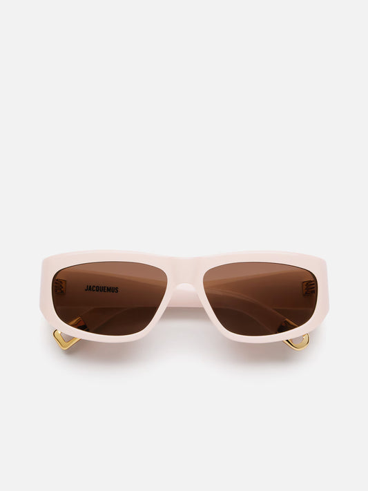 Lunettes Jacquemus PILOTA Light beige