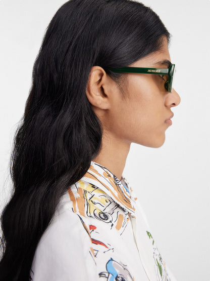 Lunettes Jacquemus CAPRI Green